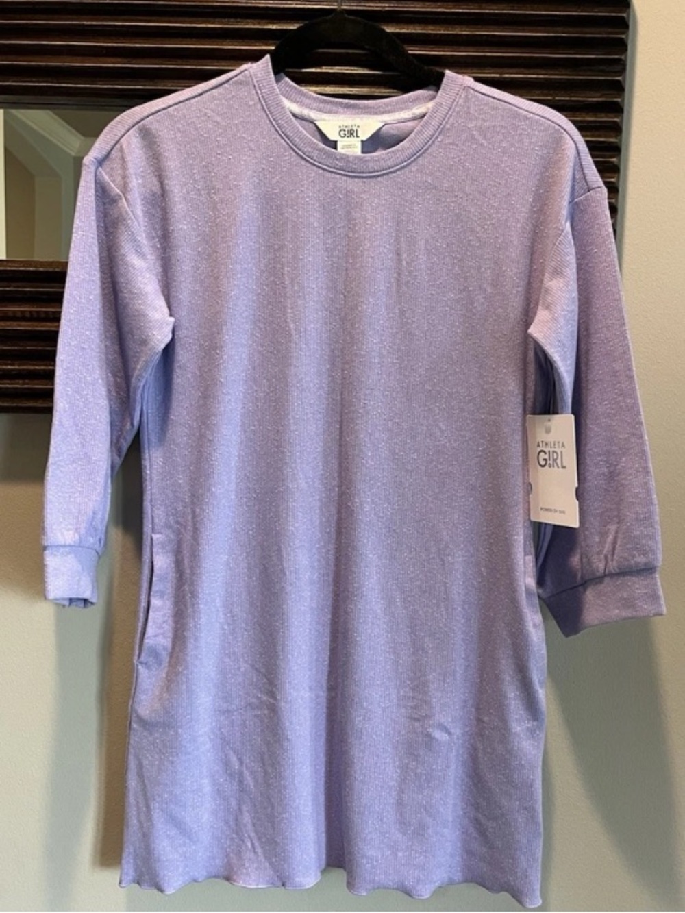 Athleta Girl Purple Change Maker Dress Large / 12 New